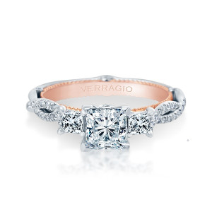 Verragio Couture-0423P-TT 14 Karat Engagement Ring