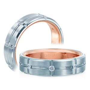 Verragio 18 Karat Diamond Wedding Band VWD-6927