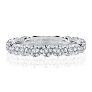 A.JAFFE 18 Karat Seasons of Love Diamond Anniversary Ring WRC1134Q