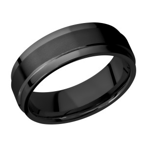 Lashbrook Z7FGEW Zirconium Wedding Ring or Band