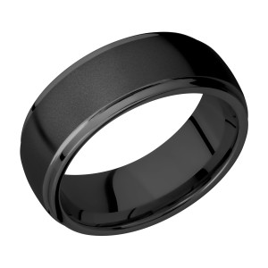 Lashbrook Z8DGE Zirconium Wedding Ring or Band