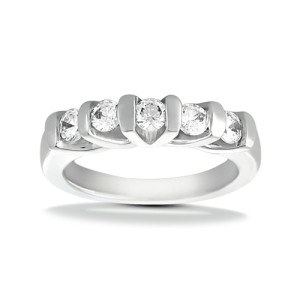 Taryn Collection 18 Karat Wedding Ring TQD B-292