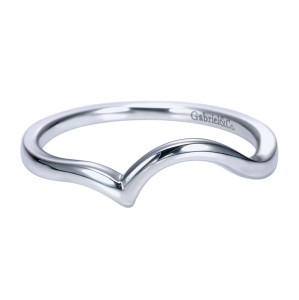 Gabriel Platinum Contemporary Wedding Band WB7714PTJJJ