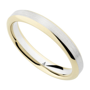 274326 Christian Bauer Platinum & 18 Karat Wedding Ring / Band