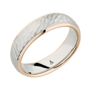 274516 Christian Bauer Platinum & 18 Karat Wedding Ring / Band