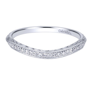 Gabriel 14 Karat Victorian Wedding Band WB911866R0W44JJ