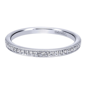 Gabriel 14 Karat Victorian Wedding Band WB911716R0W44JJ