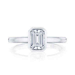 Tacori 300-2EC7X5 18 Karat Starlit Engagement Ring