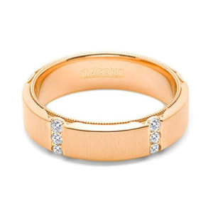 Tacori 656R2S 18 Karat Crescent Wedding Band