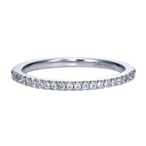 Gabriel 14 Karat Contemporary Wedding Band WB6559W44JJ