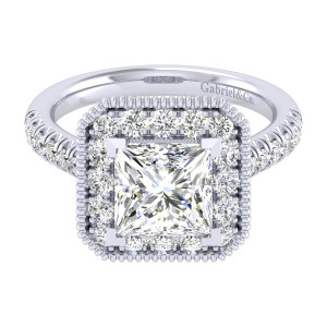 Gabriel 14 Karat Perfect Match Engagement Ring ER039C8ALW44JJ
