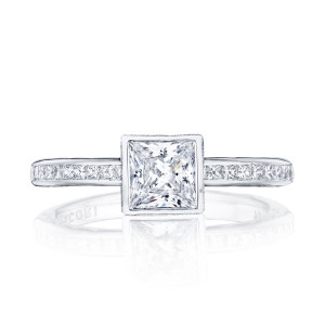 Tacori 301-25PR55 18 Karat Starlit Engagement Ring