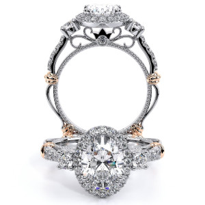 Verragio Parisian-122OV 18 Karat Engagement Ring