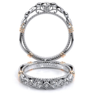 Verragio Parisian-154W 18 Karat Wedding Ring / Band