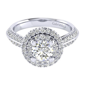 Gabriel 14 Karat Perfect Match Engagement Ring ER002B4AIW44JJ