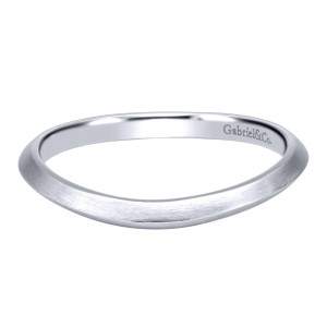 Gabriel 14 Karat Contemporary Wedding Band WB911500R0W4JJJ