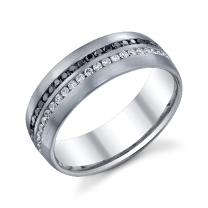 246819 Christian Bauer 14 Karat Diamond Wedding Ring / Band