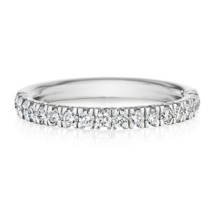 246754 Christian Bauer Platinum Diamond Wedding Ring / Band