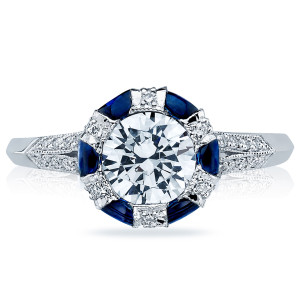 Tacori 2518RD65 18 Karat Simply Tacori Engagement Ring