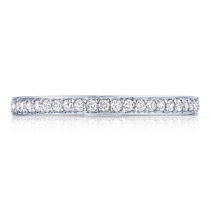 Tacori 2630BMDP34 18 Karat Dantela Diamond Wedding Band