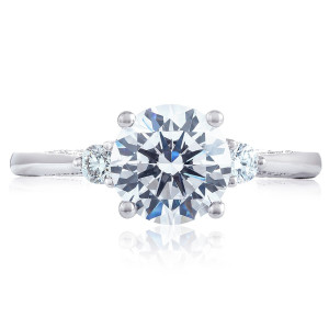Tacori 2656RD75 18 Karat Simply Tacori Engagement Ring
