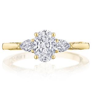 Tacori 2668OV7X5Y 18 Karat Simply Tacori Engagement Ring