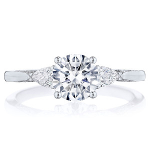Tacori 2668RD65W 18 Karat Simply Tacori Engagement Ring