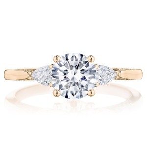 Tacori 2668RD65PK 18 Karat Simply Tacori Engagement Ring