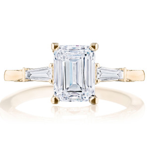Tacori 2669EC75X55PK 18 Karat Simply Tacori Engagement Ring