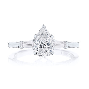 Tacori 2669PS85X55W 18 Karat Simply Tacori Engagement Ring