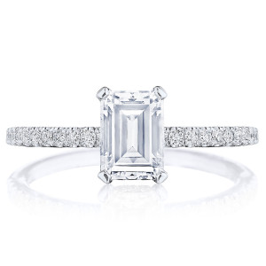Tacori 267015EC7X5 Platinum Simply Tacori Engagement Ring
