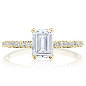 Tacori 267015EC7X5Y 18 Karat Simply Tacori Engagement Ring