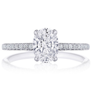 Tacori 267015OV8X6W 18 Karat Simply Tacori Engagement Ring