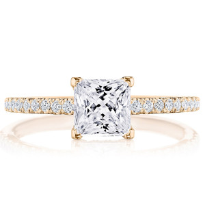 Tacori 267015RD8PK 18 Karat Simply Tacori Engagement Ring
