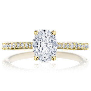 Tacori 2671OV75X55Y 18 Karat Simply Tacori Engagement Ring