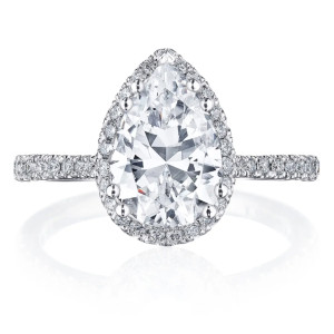 Tacori 267615PS9X6W 18 Karat Simply Tacori Engagement Ring