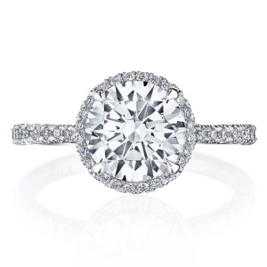 Tacori 267615RD75 Platinum Simply Tacori Engagement Ring
