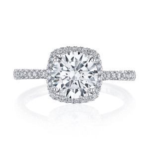 Tacori 2677CU Platinum Simply Tacori Engagement Ring