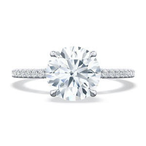 Tacori 268315rd Platinum Simply Tacori Engagement Ring