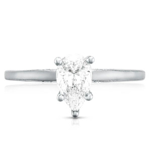 Tacori 268815PS8X5W 18 Karat Simply Tacori Engagement Ring