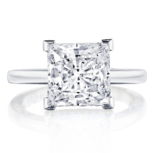 Tacori 268922PR9W 18 Karat Dantela Engagement Ring
