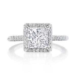 Tacori 269117PR7W 18 Karat Dantela Engagement Ring