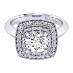 Gabriel 14 Karat Perfect Match Engagement Ring ER001C6AGW44JJ