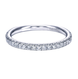 Gabriel Platinum Contemporary Wedding Band WB6623PT4JJ