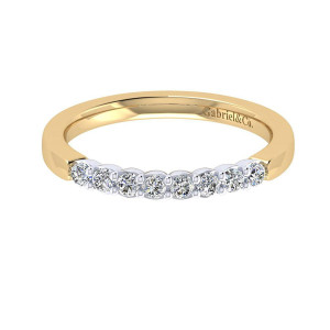 Gabriel 14 Karat Contemporary Wedding Band WB7850M44JJ