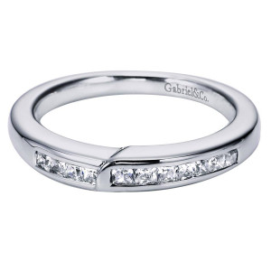 Gabriel 14 Karat Contemporary Wedding Band WB6354W44JJ