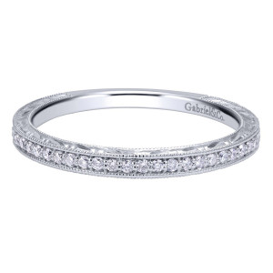 Gabriel 14 Karat Victorian Wedding Band WB911880R0W44JJ