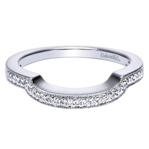 Gabriel 14 Karat Victorian Wedding Band WB4031W44JJ