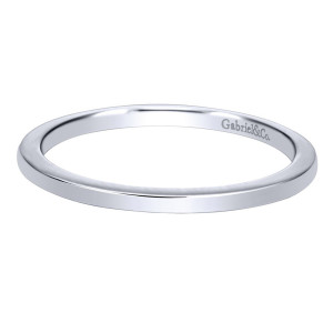 Gabriel 14 Karat Contemporary Wedding Band WB911872S2W4JJJ