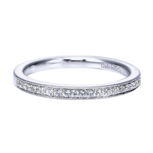 Gabriel 14 Karat Victorian Wedding Band WB7981W44JJ
